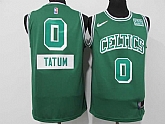 Celtics 0 Jayson Tatum Green Nike Diamond 75th Anniversary City Edition Swingman Jerseys,baseball caps,new era cap wholesale,wholesale hats